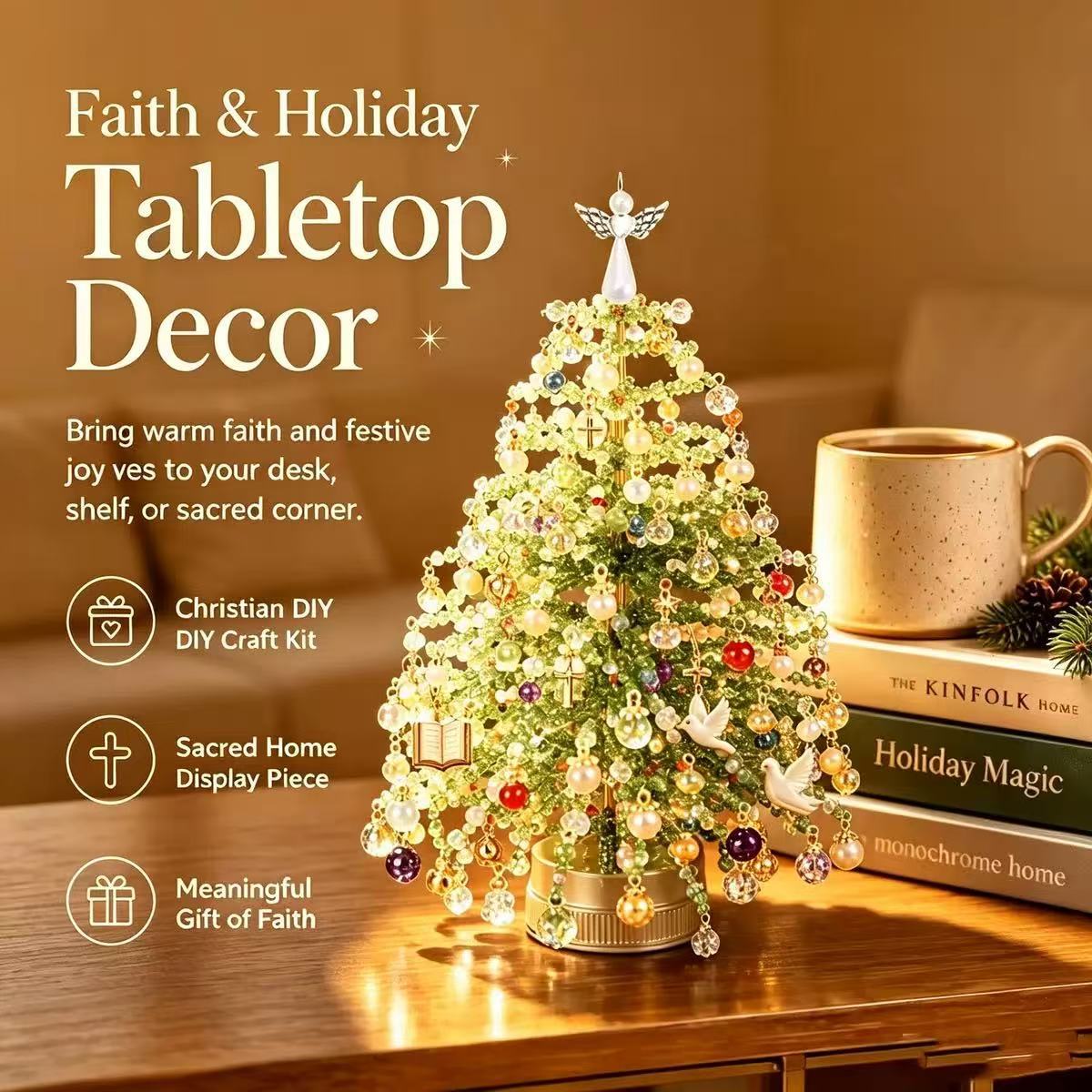 DIY Beaded Christmas Tree Kit