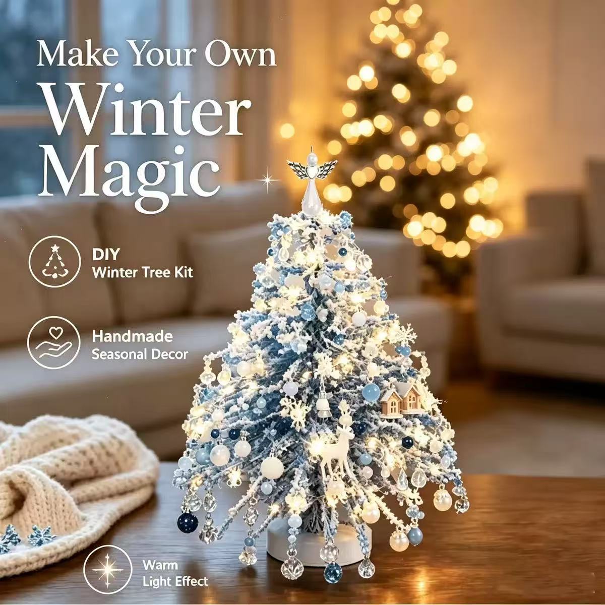 DIY Beaded Christmas Tree Kit